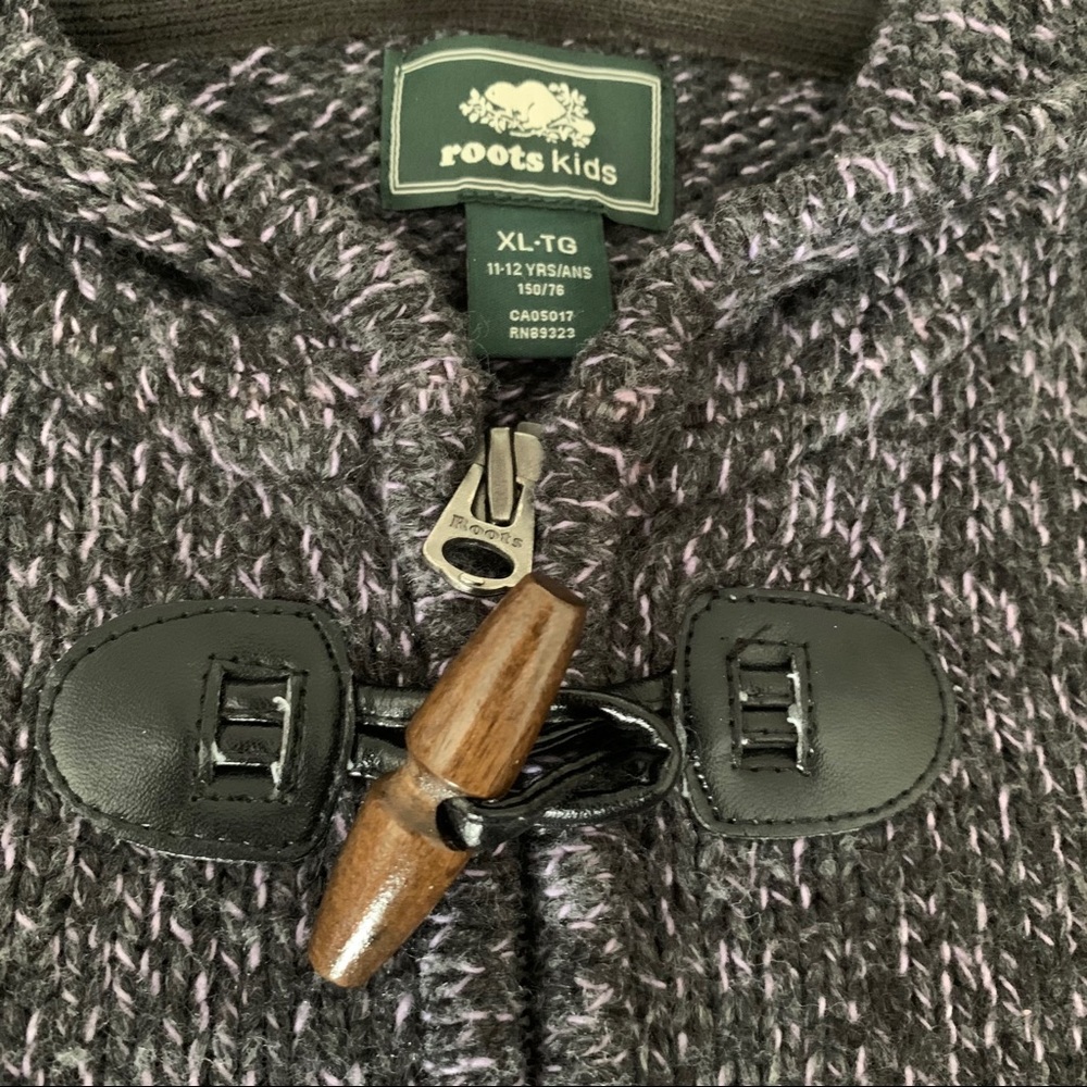 Girls Hooded Roots Cardigan - Picture 2 of 5